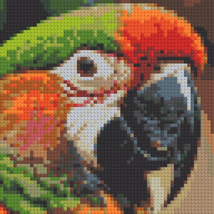 Lego personnalisé photo