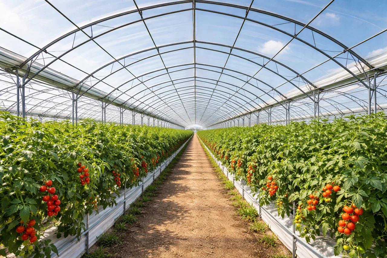 Serres multi-chapelles : une solution professionnelle pour maximiser les rendements agricoles